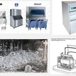 Maquina fabricación cubitos de hielo
